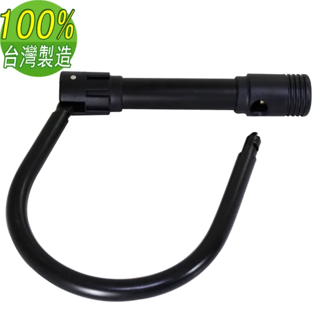 【OMAX】台製黑騎士單扣機車大輪鎖GHL-050