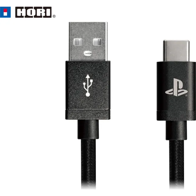 【HORI】PS5 副廠 USB 2.0充電線(Type-C to Type A)3M(SPF-015)
