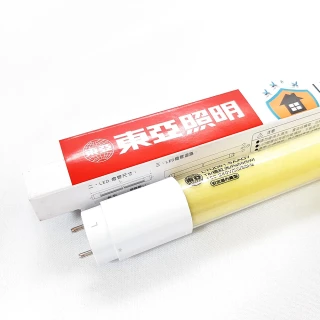 【東亞】2入組 LED 5W 橘紅光 1尺 全電壓 驅蚊 防蚊 T8 低誘蟲性燈管 _ TO020012
