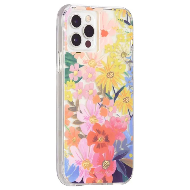 【CASE-MATE】x Rifle Paper Co. 限量聯名款  iPhone 12 Pro Max(防摔抗菌手機保護殼 - 瑪格麗特)