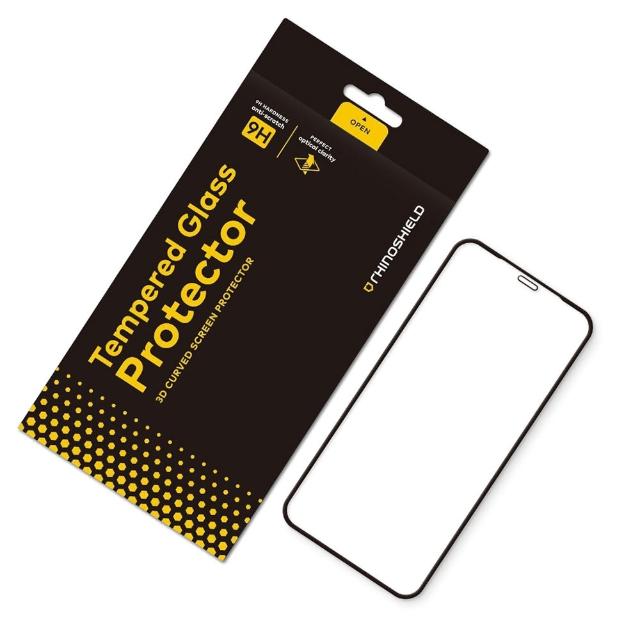 【RHINOSHIELD 犀牛盾】iPhone 11/11 Pro/11 Pro MAX 9H 3D滿版玻璃保護貼(3D曲面完美弧度)