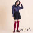 【betty’s 貝蒂思】質感厚雪紡西裝短褲(黑色)