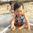 【Splash About 潑寶】嬰兒 保暖泳衣 連身- 衝浪小子(嬰兒連身泳衣)