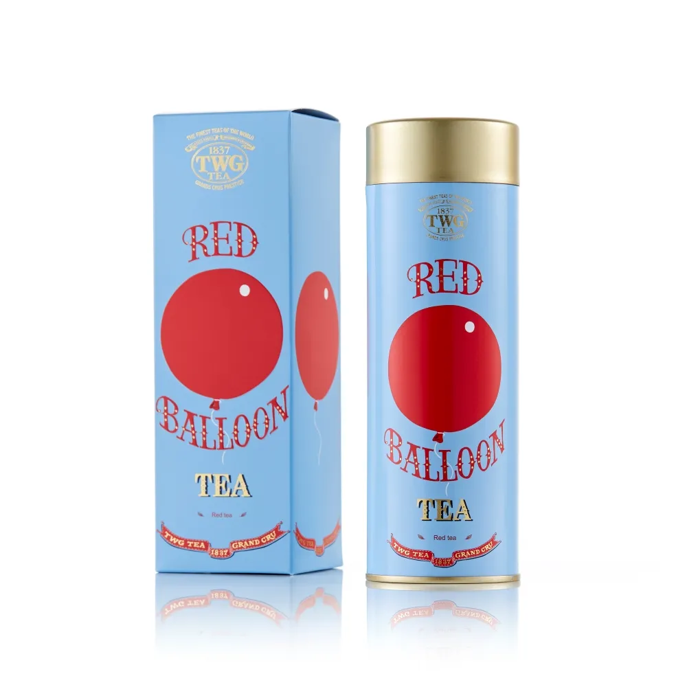 【TWG Tea】頂級訂製茗茶 乘風高翔 100g/罐(Red Balloon Tea;南非國寶茶)