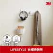 【3M】無痕 LIFESTYLE衣帽排鉤架-白色