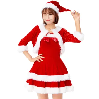 【Angel 天使霓裳】耶誕服 聖誕序曲 狂熱聖誕舞會角色服(紅F)
