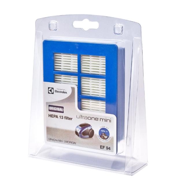Electrolux 伊萊克斯 EF94 HEPA 濾網專為吸塵器設計，提供高效 HEPA 過濾技術，能捕捉 99.97% 的微小顆粒，確保吸塵過程更潔淨。作為吸塵器耗材，無保固期，適合日常維護使用，讓您的家居空氣更清新健康。