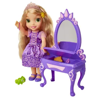 【迪士尼公主】魔髮奇緣-樂佩與化妝台