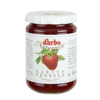 【Darbo】奧地利草莓果醬 450gx1罐(果肉含量50%)