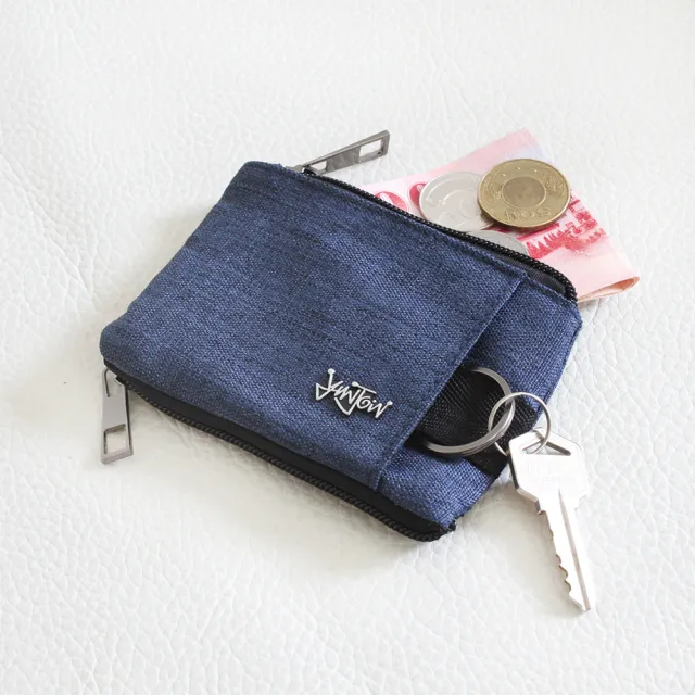 【YUN JOIN】織面證件零錢包(證件套 悠遊卡夾 錢包 鑰匙收納)