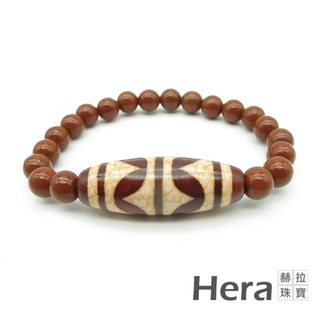 HERA 赫拉】ll現貨ll藏傳火供龍紋招財四線虎牙老天珠(現貨瘋搶中