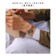 【Daniel Wellington】DW 手錶  Iconic Link Emerald 28mm/32mm森林綠精鋼錶(DW00100421)