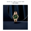 【Daniel Wellington】DW 手錶  Iconic Link Emerald 36mm/40mm森林綠精鋼錶(DW00100419)