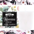 【O.W.N. 對環境友善的蠟燭】許願蠟燭 Jasmine 白茉莉 3入 156G(精油、香氛蠟燭、玫瑰)