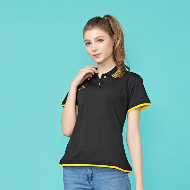 【PAUL SAILING】首選高彩度吸濕排汗短袖POLO衫-女(兩色)