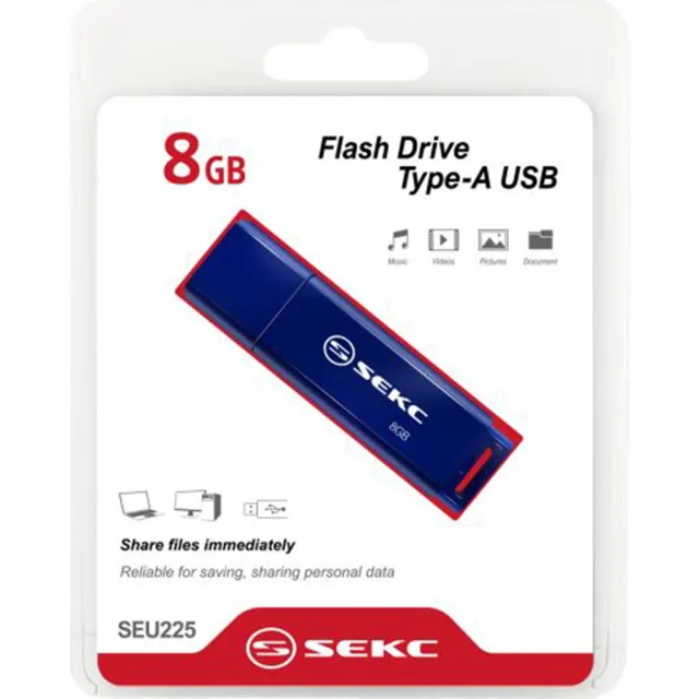 【SEKC】8GB USB2.0 隨身碟(SEU225)