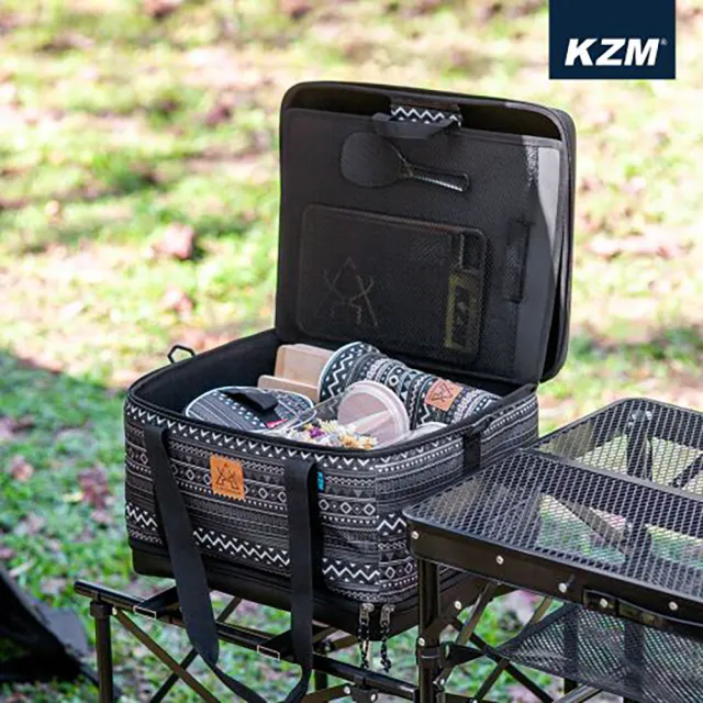 【KZM】KZM 硬殼廚具收納袋(KZM/KAZMI/露營/戶外用品/廚具/收納袋/硬殼)