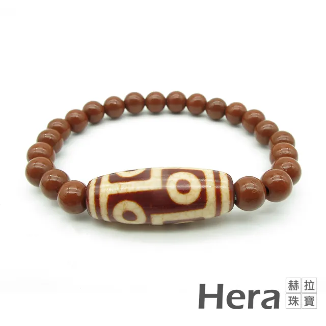 【HERA 赫拉】ll現貨ll藏傳火供龍紋貴人六眼老天珠(現貨瘋搶中)