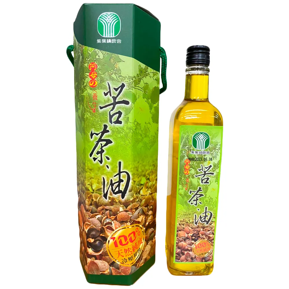 【集集鎮農會】100%冷壓初榨苦茶油500mlX1瓶