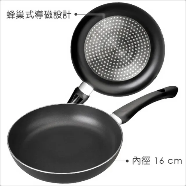 【IBILI】西班牙 Inducta不沾平底鍋 16cm / 平煎鍋