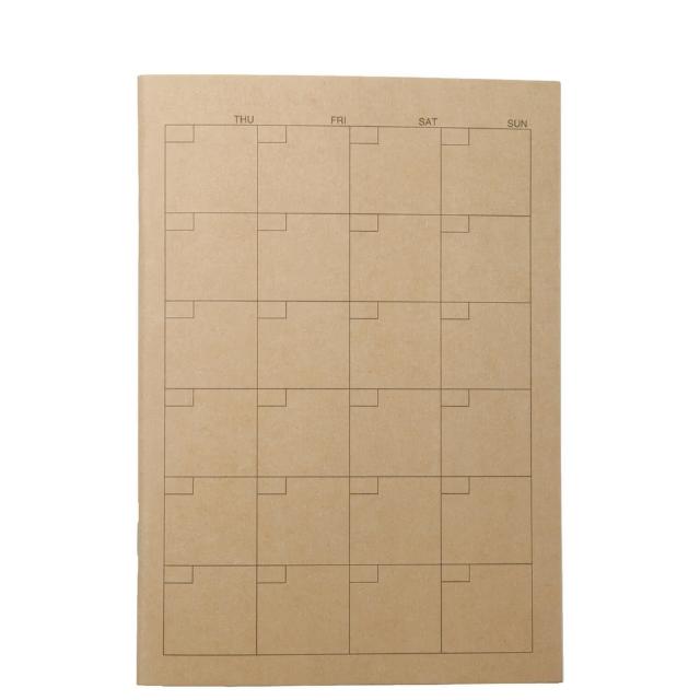 【MUJI 無印良品】筆記本.月間/32張.A5