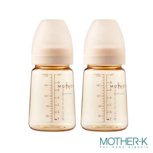 【MOTHER-K】精粹極簡PPSU奶瓶180ml 2入組