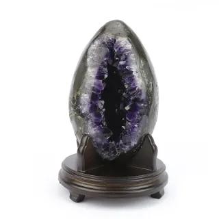 【吉祥水晶】烏拉圭紫水晶恐龍蛋 3.41kg(聚財聚福氣)