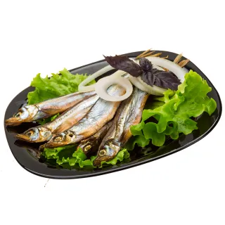 【海鮮主義】單凍柳葉魚8包(300g±10%/包 約15-20隻/包)