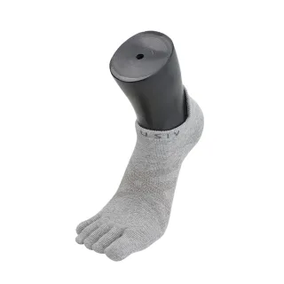 【XCLUSIV】3雙組 照護五趾船型襪-灰色(銀纖維/99.99％抑菌消臭/吸濕乾爽/永久有效)