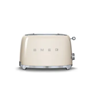 【SMEG】2片式烤麵包機-奶油色(TSF01CRUS 公司貨)