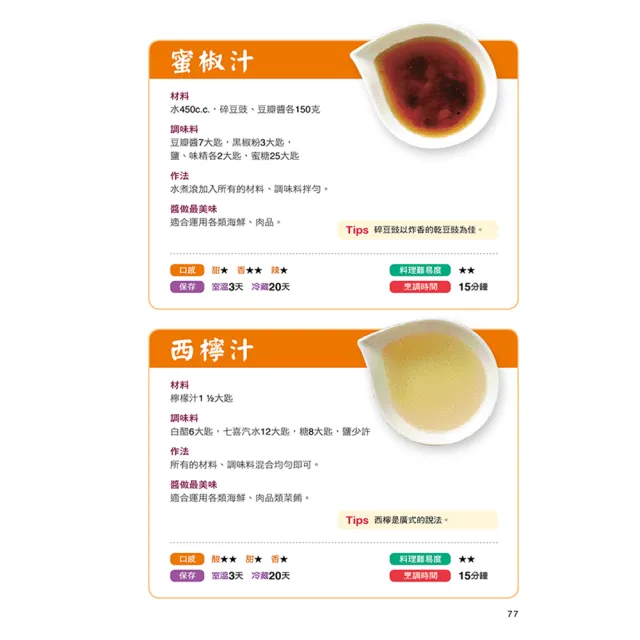 【人類智庫】500種經典醬料–絕妙好醬 VS 美味料理(私房好菜)