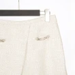 【AZUR】小香風疊片混織短褲-2色