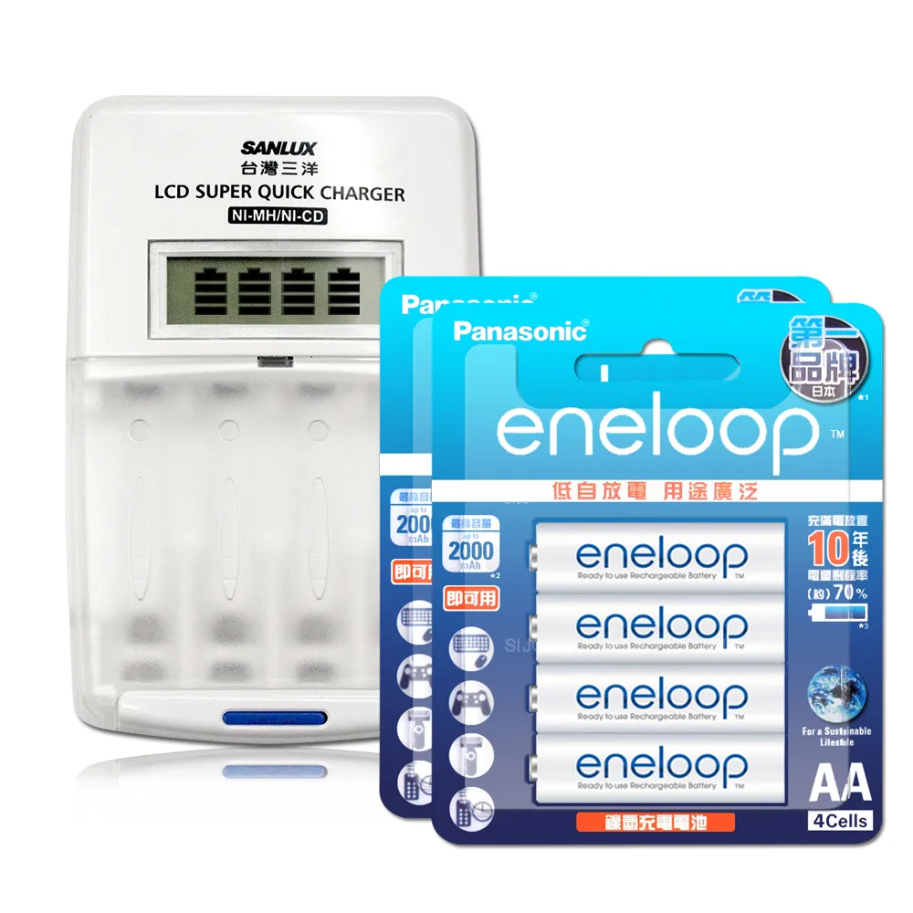 ●奥棚3●SANYO eneloop 充電池 8HR-3UTGA-SECP-GL ○奥棚3○SANYO eneloop 充電池 8HR-3UTGA-SECP-GL