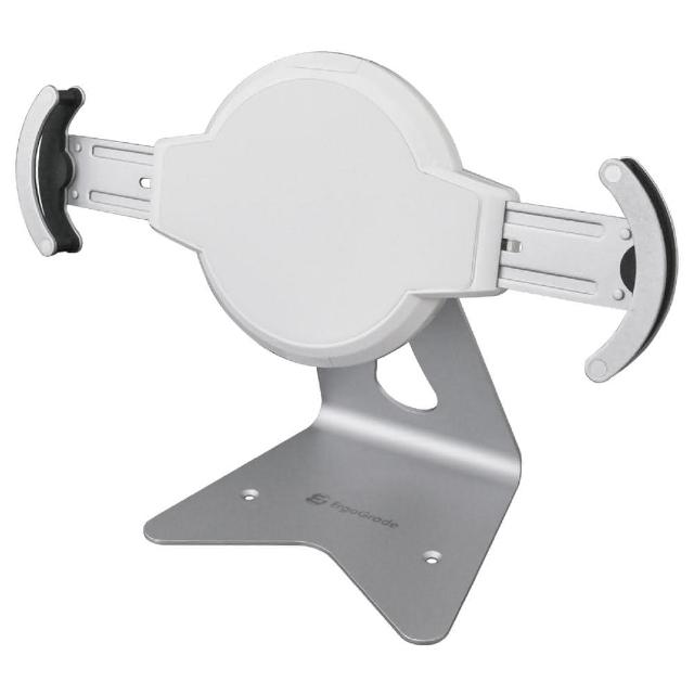 【ErgoGrade】防盜桌上型9-11吋平板電腦支架EGIPA000銀白色(平板支架/桌上型/懶人支架/平板支撐架)