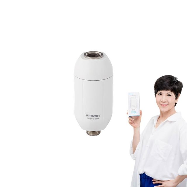 【Vitaway】森林SPA活水沐浴器 活性碳 除氯 過濾器-陳月卿推薦(公司貨)