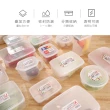 【日本NAKAYA】日本製圓形/長圓形收納/食物保鮮盒5件組(保鮮盒 日本製)