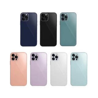 【General】iPhone 12 mini 手機殼 i12 mini 5.4吋 保護殼 液態矽膠玻璃手機保護套