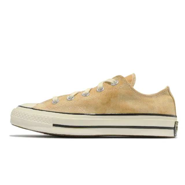 【CONVERSE】休閒鞋 All Star 低筒 穿搭 男女鞋 基本款 簡約 三星黑標 情侶款 帆布 卡其 米白(170966C)