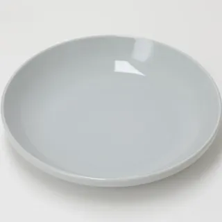 【NITORI 宜得利家居】可堆疊深盤 DAY VALUE GY 23CM(盤子 深盤 可堆疊 DAYVALUE)