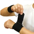 【菁炭元素】可調式扣環透氣舒適運動護腕(2件組)