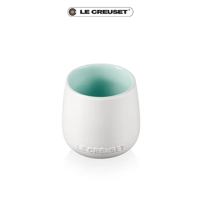【Le Creuset】瓷器花蕾系列馬克杯250ml(棉花白/甜薄荷)