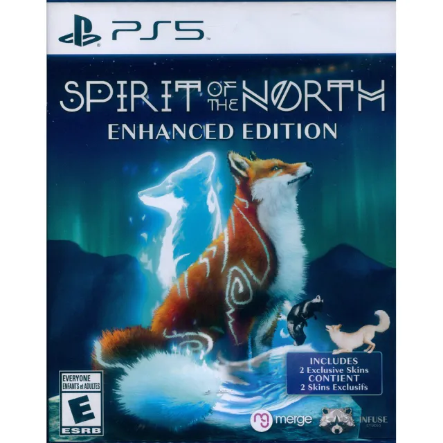 【SONY 索尼】PS5 北方之靈 加強豪華版 Spirit of the North Enhanced Edition(中英日文美版)