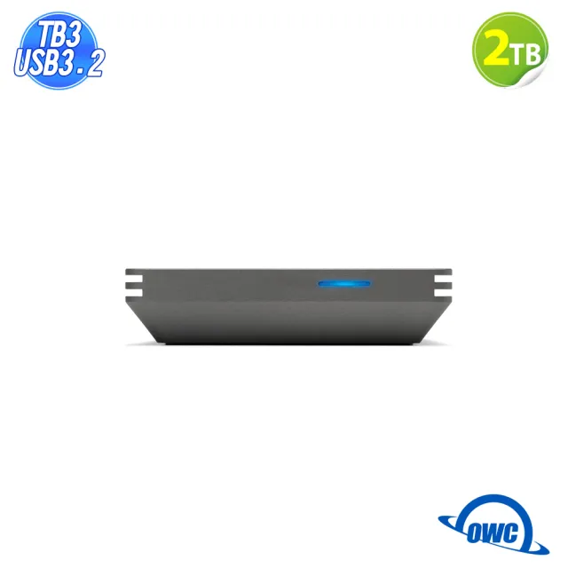 【OWC】2TB - Envoy Pro FX(首款可通過 USB-C 和 USB-A 工作的通用 Thunderbolt 硬碟)