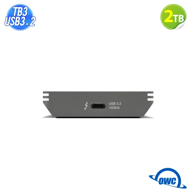 【OWC】2TB - Envoy Pro FX(首款可通過 USB-C 和 USB-A 工作的通用 Thunderbolt 硬碟)