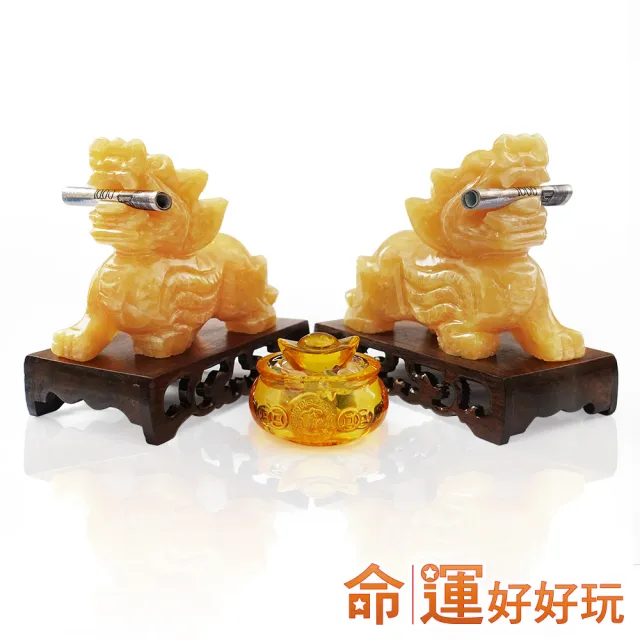 【命運好好玩】財富制霸黃玉貔貅擺鎮(入厝禮)