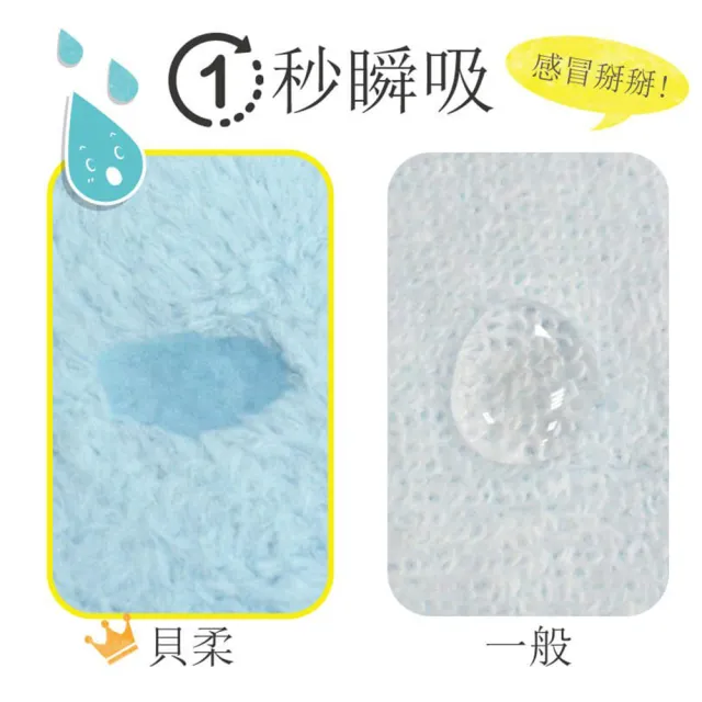 【PEILOU 貝柔】超強十倍吸水超細纖維抗菌大浴巾(台灣幸福棉品)