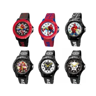 【Marvel 漫威】酷炫暗黑帥氣聯盟系列兒童手錶