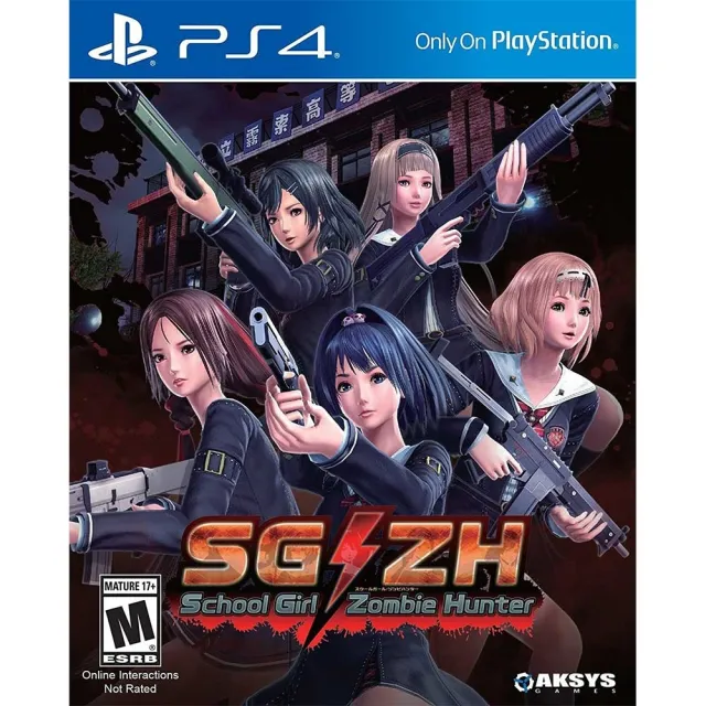 【SONY 索尼】PS4 女高中生殭屍獵人 英日文美版(School Girl/Zombie Hunter)