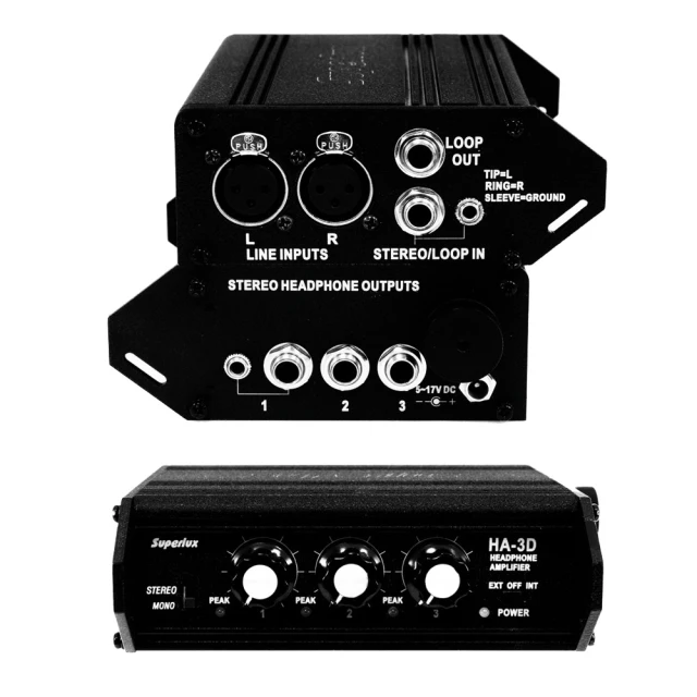 【Superlux】攜帶式耳機擴大機(HA3D)