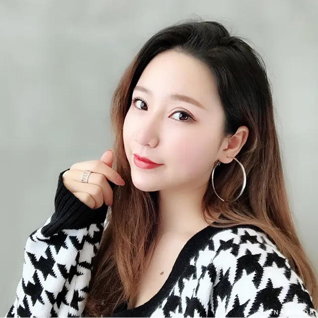 【ENANSHOP 惡南宅急店】歐美大圈圈耳環 圓圈耳環 圈圈耳環 素面簡約氣質款-0245D